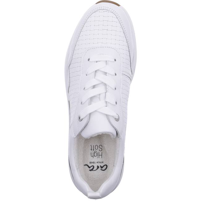 White Ara Shoes Osaka Women's Sneakers | ARA482PDW