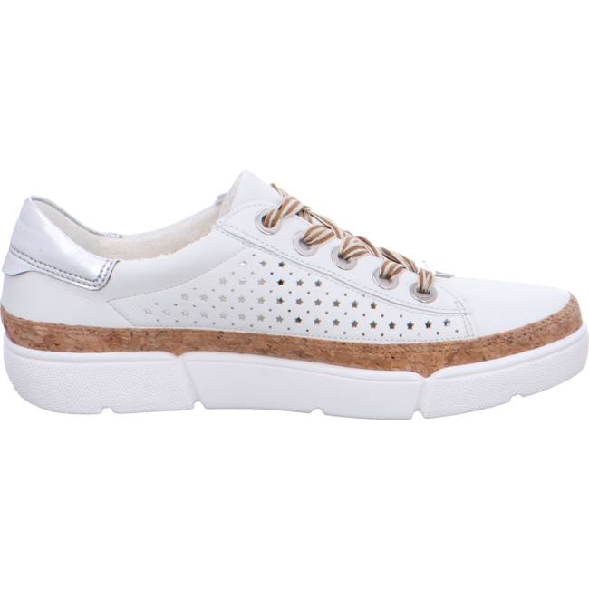 White Ara Shoes Rom Women's Sneakers | ARA013QUV