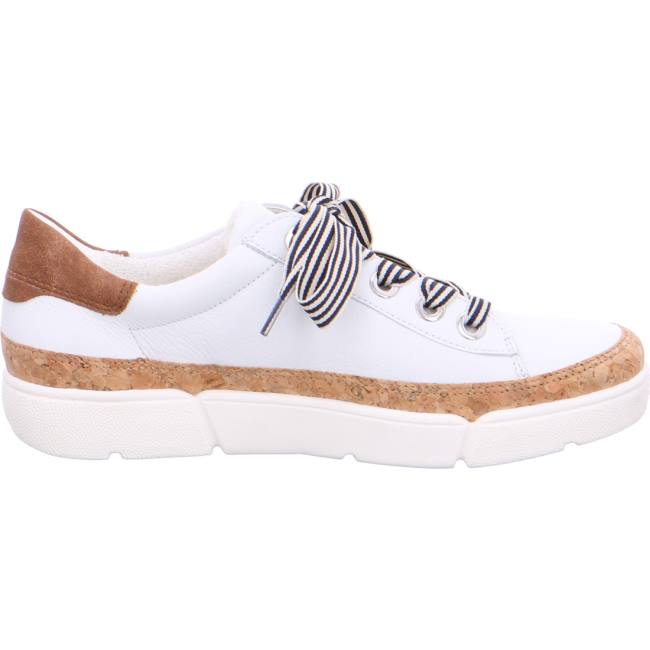 White Ara Shoes Rom Women's Sneakers | ARA206TGL