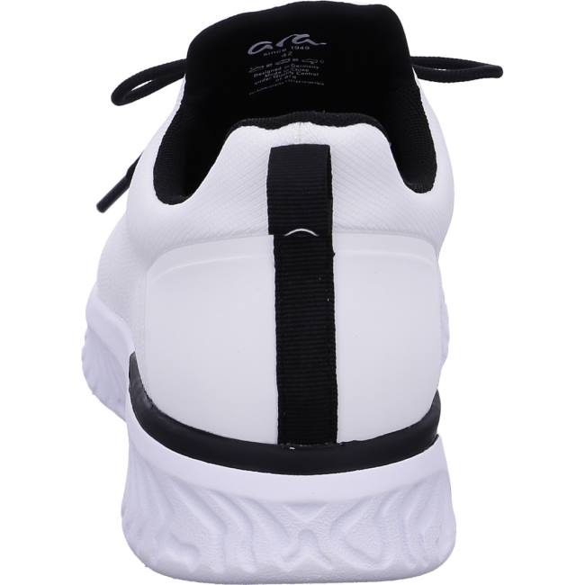 White Ara Shoes San Diego Men's Sneakers | ARA045INA