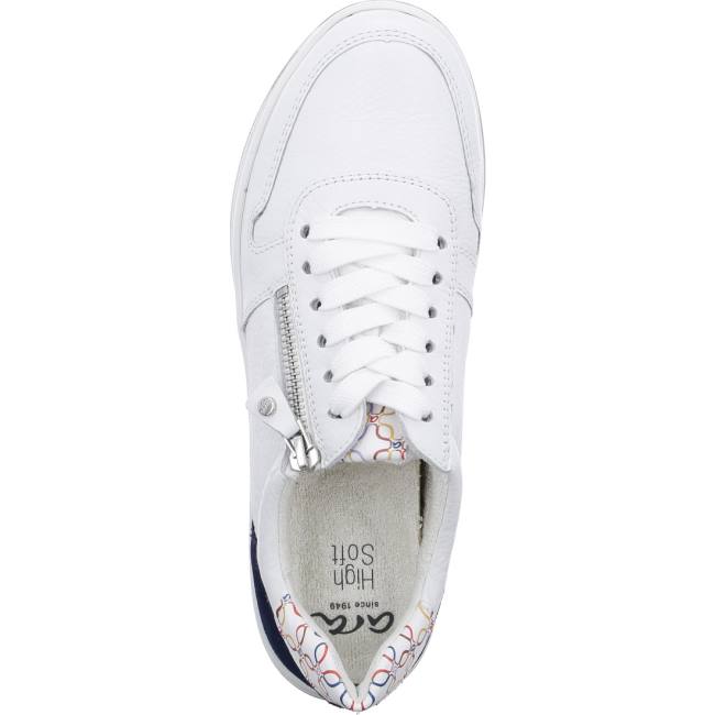 White Ara Shoes Sapporo Multi Women's Sneakers | ARA519JAE