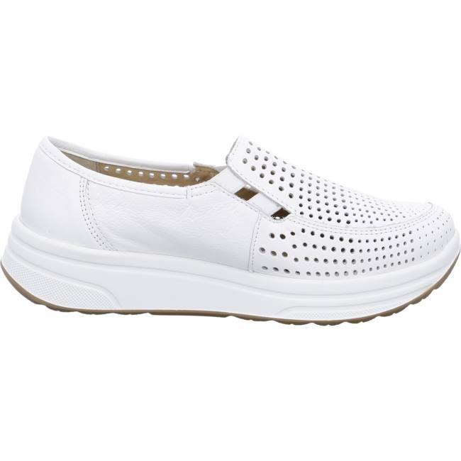 White Ara Shoes Sapporo Women's Loafers | ARA104APY