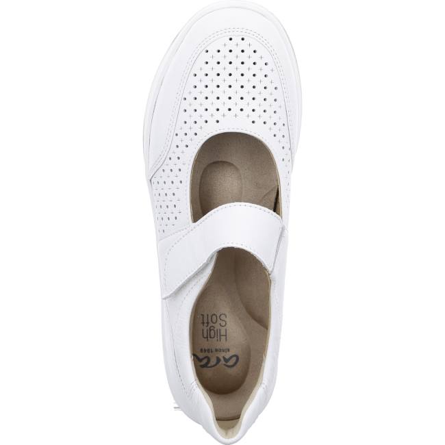 White Ara Shoes Sapporo Women's Loafers | ARA964QPA