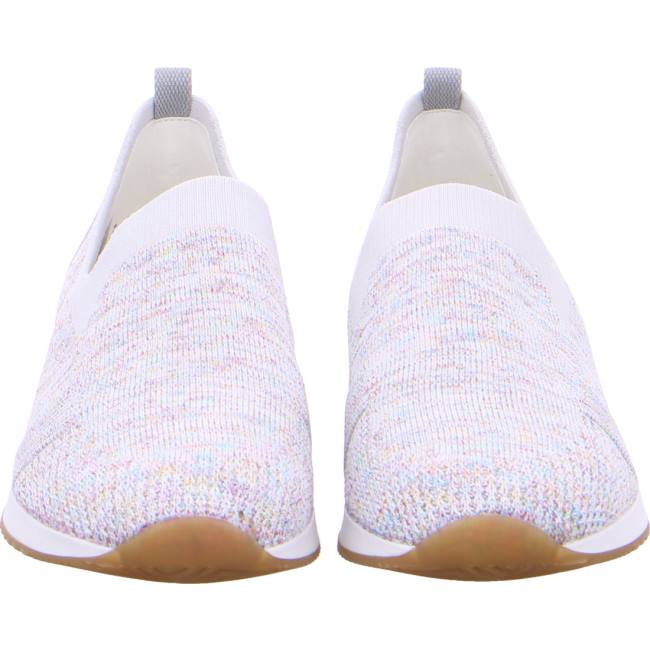 White Ara Shoes Slip-ons Lissabon Candy Women's Loafers | ARA156FPB