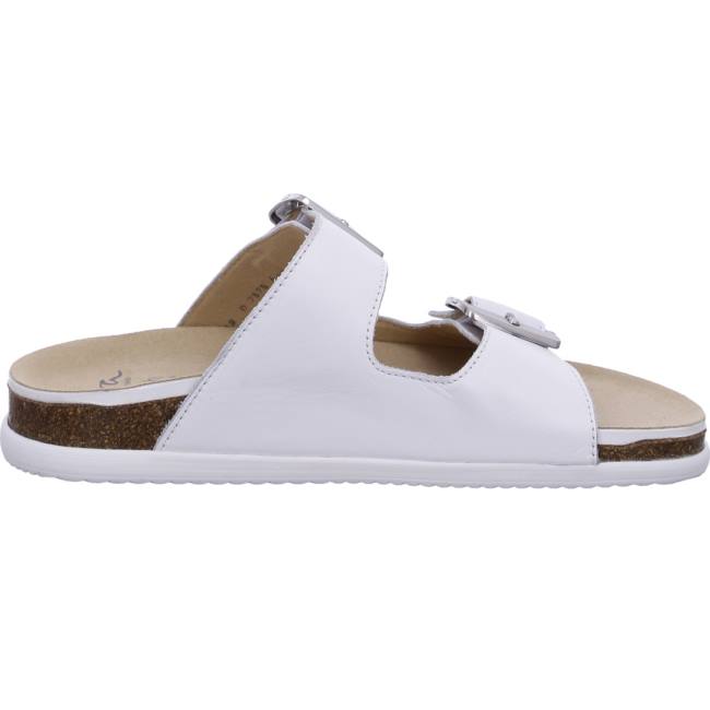 White Ara Shoes Sylt Women's Mules | ARA583LZR