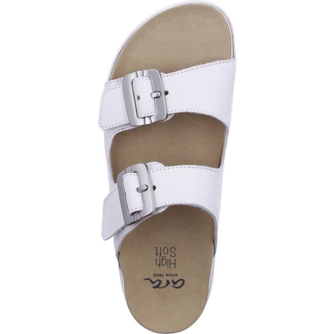 White Ara Shoes Sylt Women's Mules | ARA583LZR