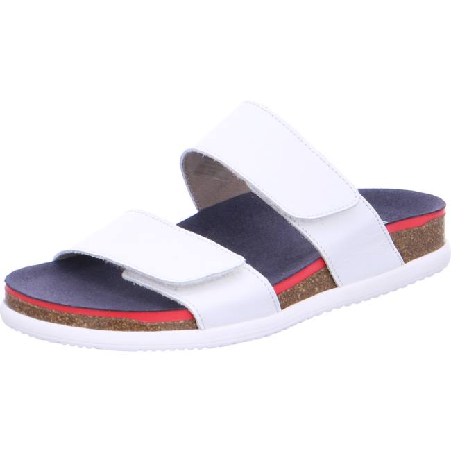 White Ara Shoes Sylt Women\'s Mules | ARA725IGT