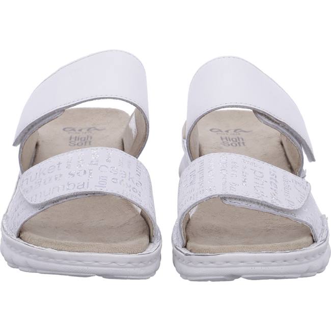 White Ara Shoes Tampa Women's Mules | ARA235ODR