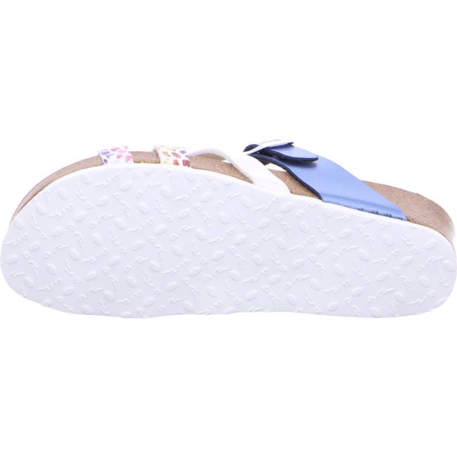 White / Blue Ara Shoes Bali Sky Women's Mules | ARA274VJU