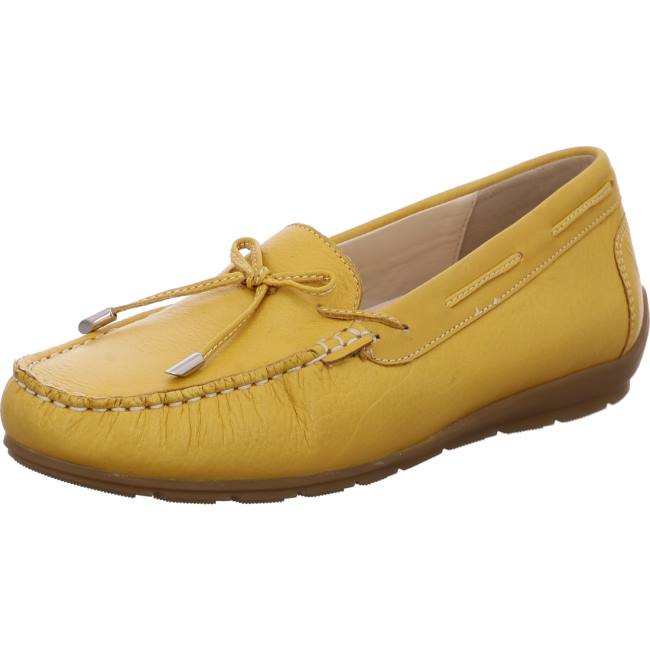 Yellow Ara Shoes Alabama Sole Women\'s Loafers | ARA795SNF