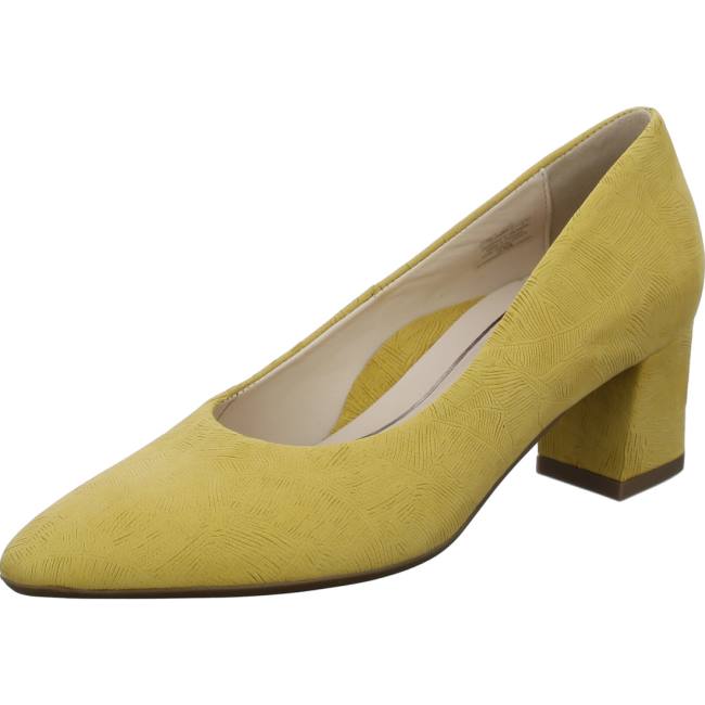 Yellow Ara Shoes Court Shoes London Sole Women\'s Pumps | ARA871HVY