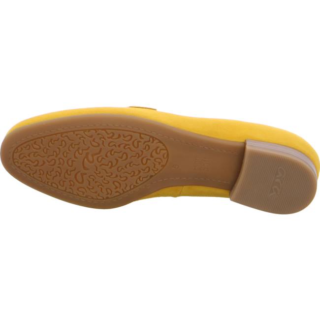 Yellow Ara Shoes Kent Sun Women's Loafers | ARA974RMZ