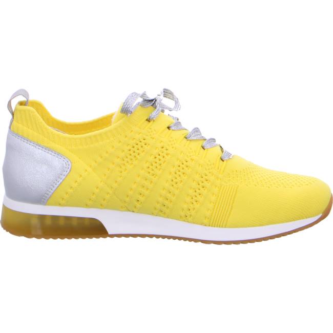 Yellow Ara Shoes Lissabon Women's Sneakers | ARA468WIR