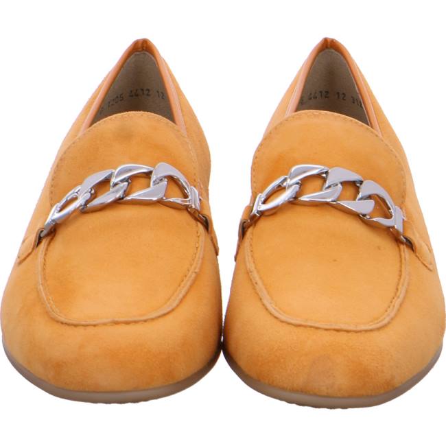 Yellow Ara Shoes Slip-ons Kent Women's Loafers | ARA723WKG