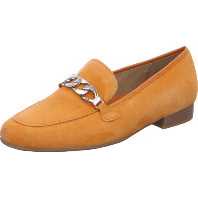 Yellow Ara Shoes Slip-ons Kent Women\'s Loafers | ARA723WKG