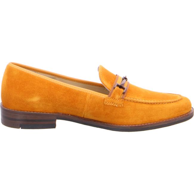 Yellow Ara Shoes Slip-ons Kent Women's Loafers | ARA947FBN